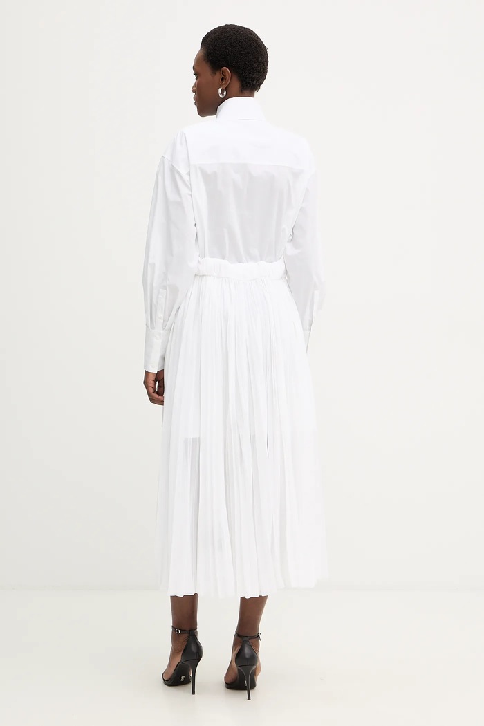 Φόρεμα Karl Lagerfeld λευκό B1W13052
