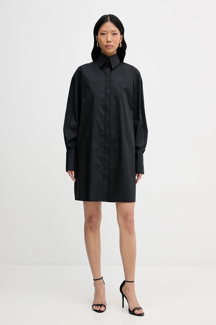 Φόρεμα Karl Lagerfeld B1W13052 μαύρο SS26