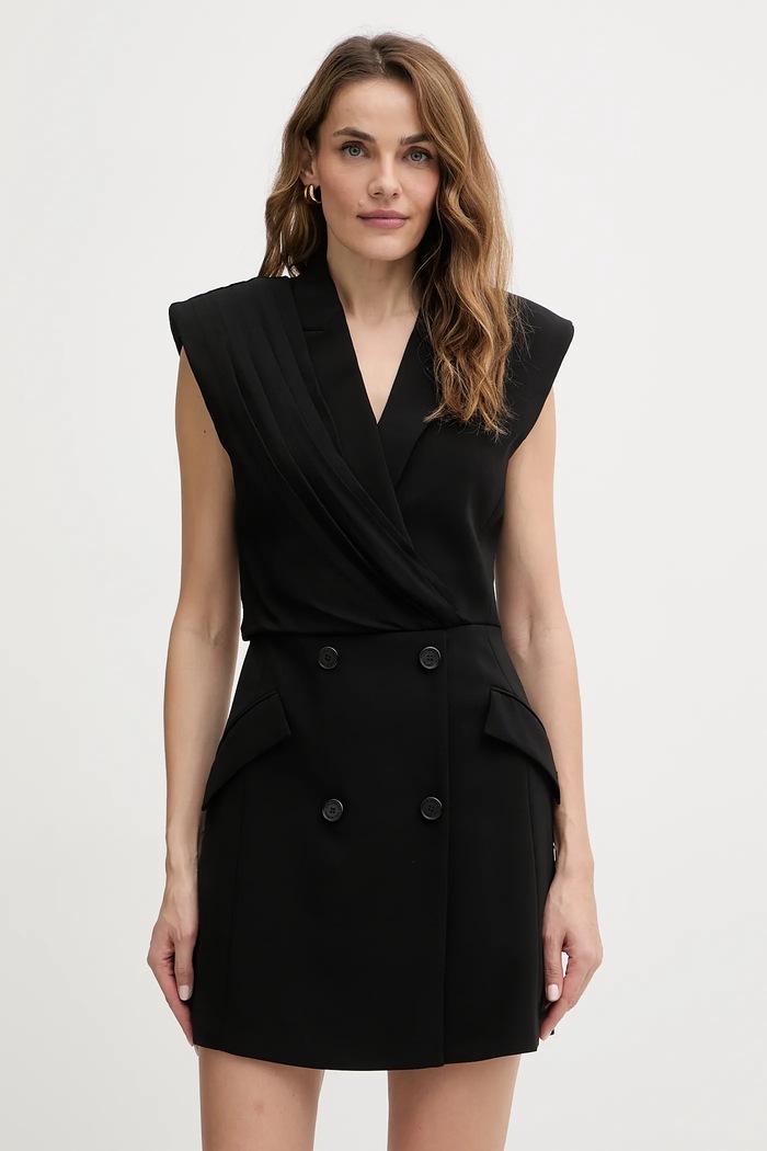 Karl Lagerfeld ruha ujjatlan fekete B1W13051