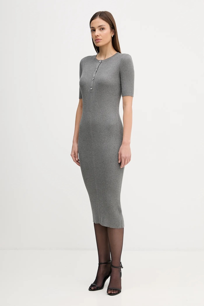 Šaty Dkny DJ6R0948 šedá SS26