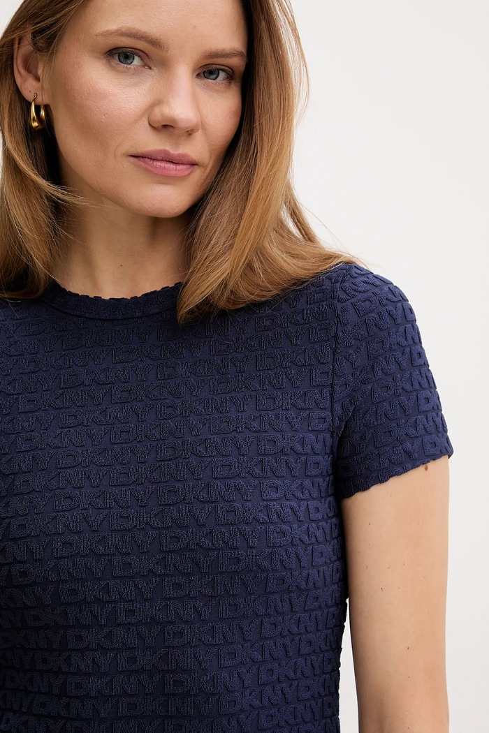 Šaty Dkny modrá DJ6D9168