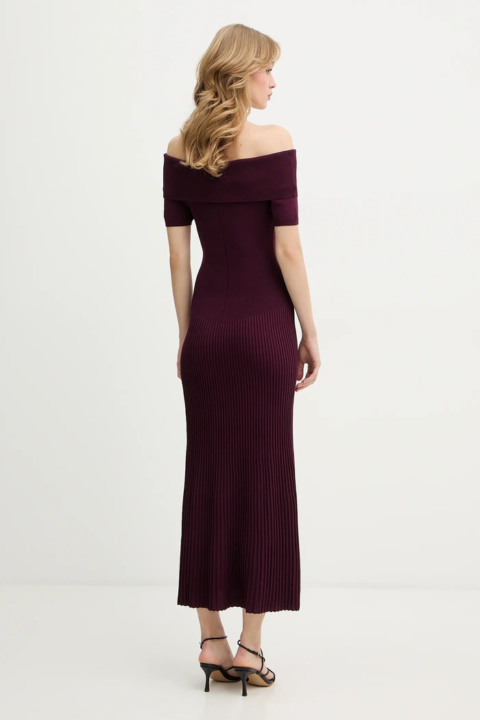 Odjeća Haljina Bardot 60162DB bordo