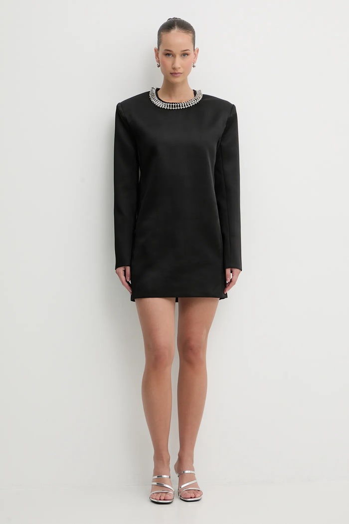 Φόρεμα Bardot 60274DB μαύρο SS26