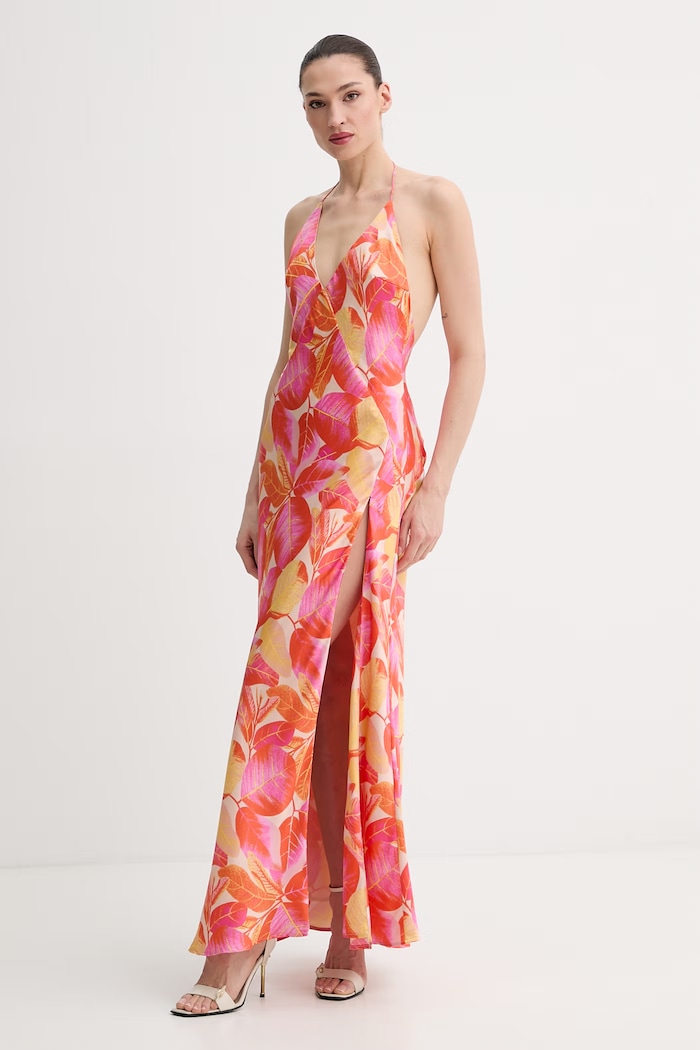 Bardot šaty 59315DB8 oranžová SS26