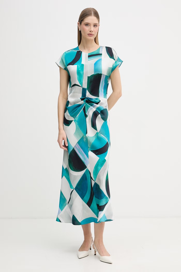 Joseph Ribkoff rochie turcoaz 261251