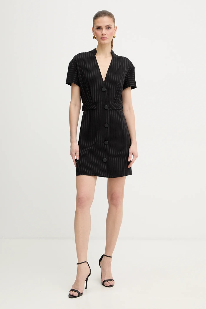 Šaty Armani Exchange XW002204.AF19011 černá SS26