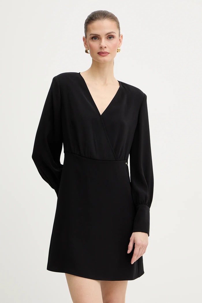 Armani Exchange vestito mini nero XW002205.AF16125