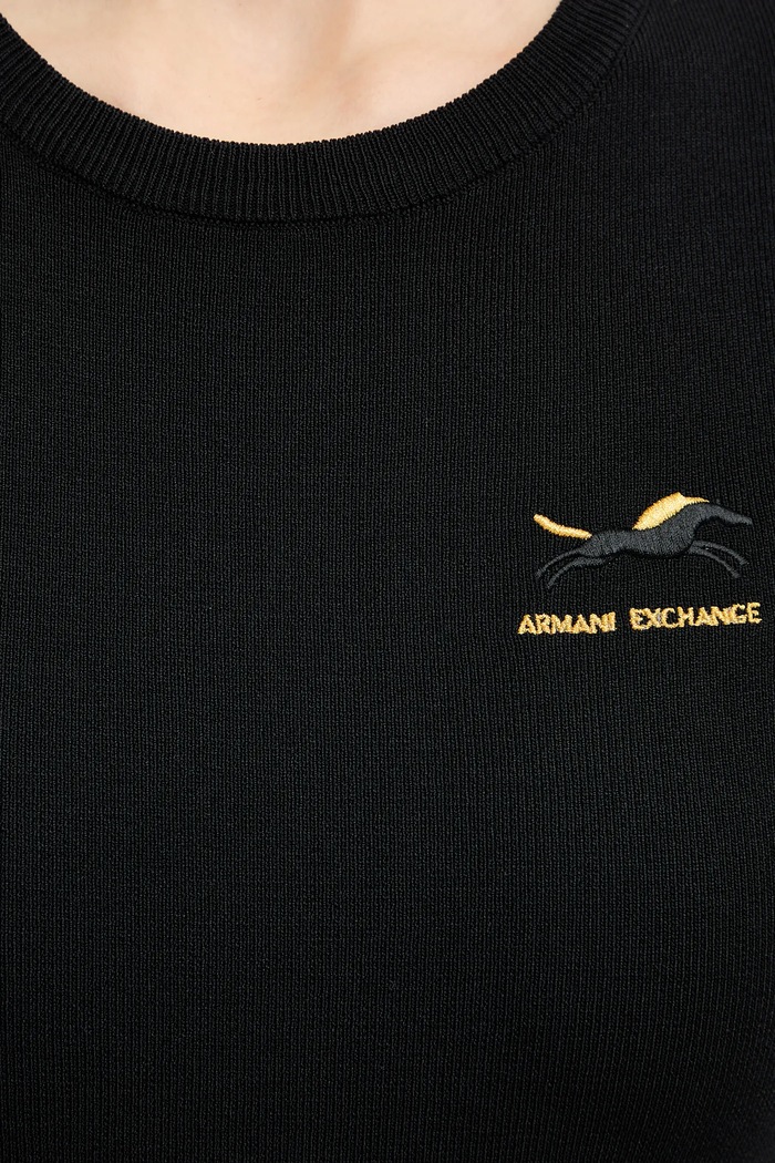 Haljina Armani Exchange XW001872.AF10352 crna
