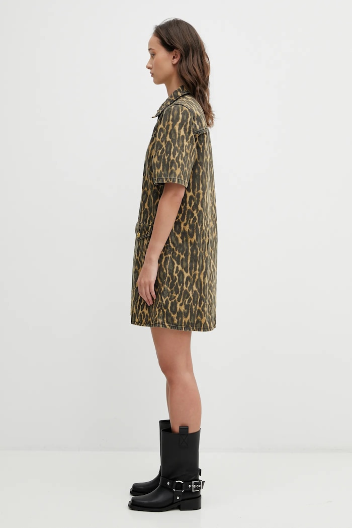 GANNI A1030096 zielony SS26