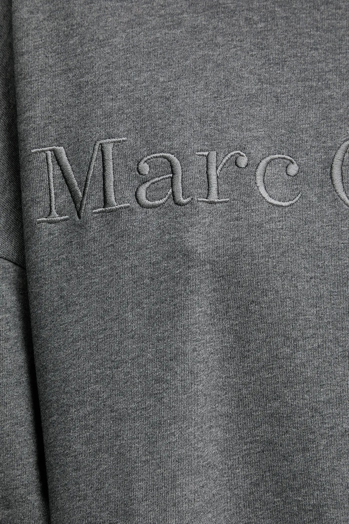 Βαμβακερό φόρεμα Marc O'Polo 600407359001 γκρί