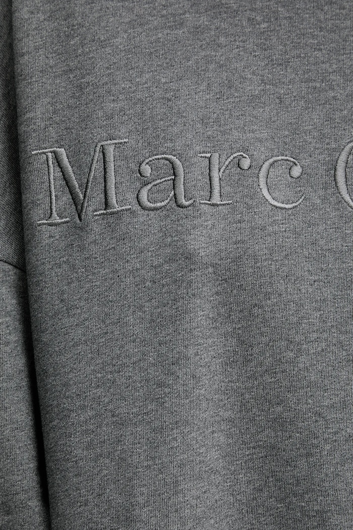 Βαμβακερό φόρεμα Marc O'Polo 600407359001 γκρί