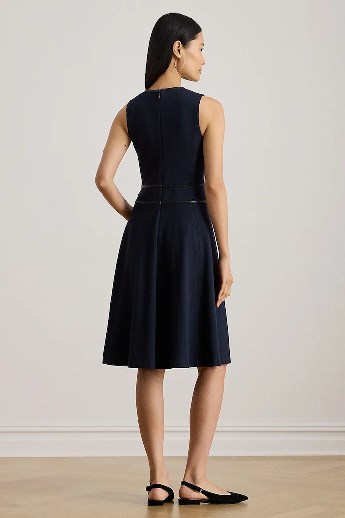 Lauren Ralph Lauren sukienka 200P03728 granatowy SS26