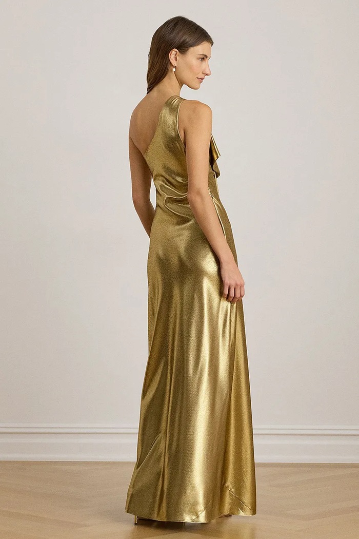 Šaty Lauren Ralph Lauren 253918412 zlatá SS26