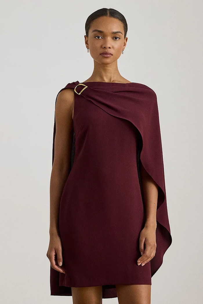 Oblečenie Šaty Lauren Ralph Lauren 253P03575 burgundské