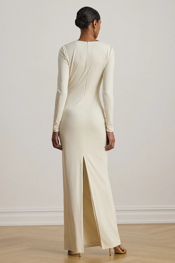 Φόρεμα Lauren Ralph Lauren 253P03589 μπεζ SS26