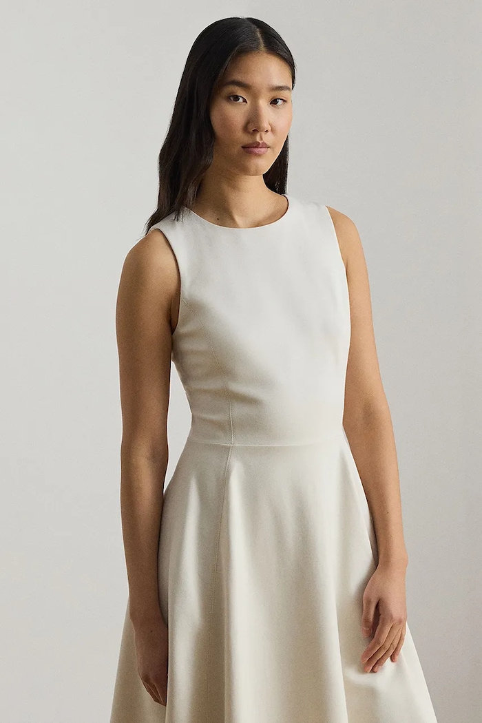 Odzież Lauren Ralph Lauren sukienka 200980935 beżowy