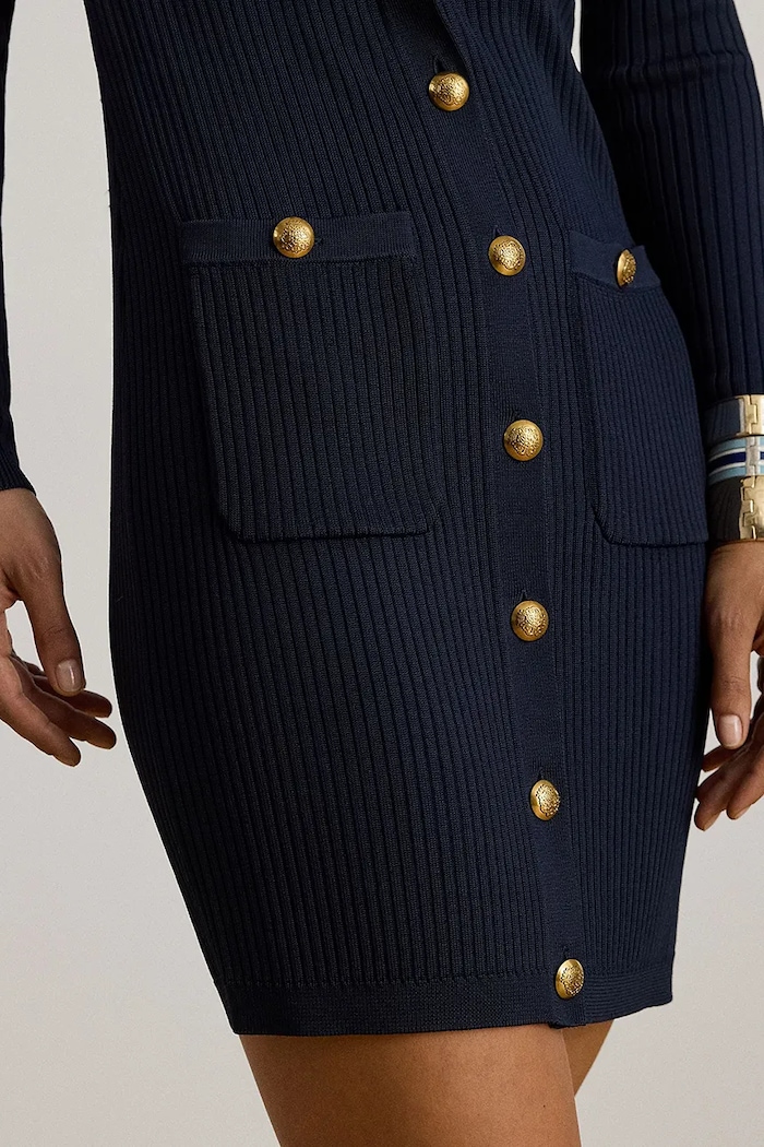 Φόρεμα Lauren Ralph Lauren σκούρο μπλε 200P03458