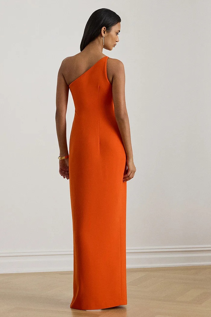 Lauren Ralph Lauren sukienka 253P03584 pomarańczowy SS26