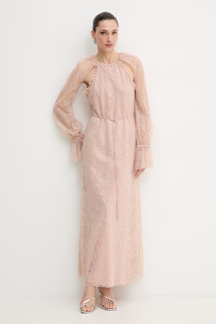Φόρεμα Pinko 106648.A378 ροζ SS26