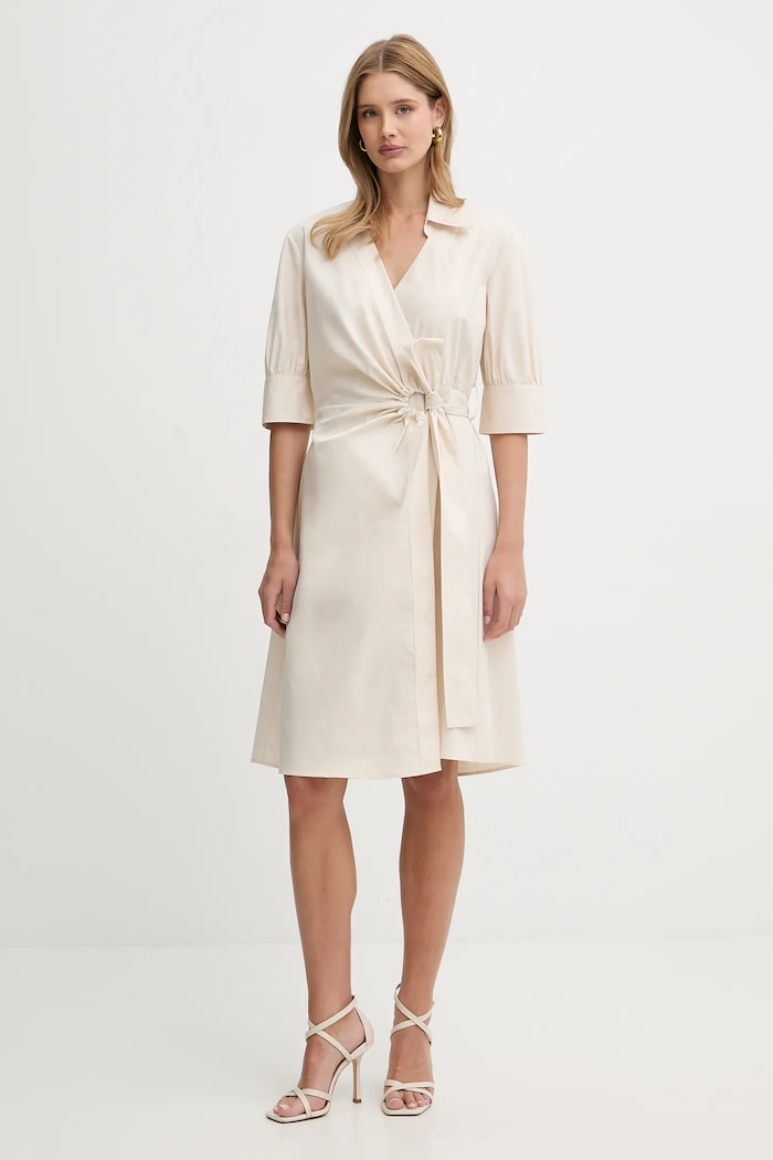 Pinko ruha galléros bézs 106602.A35Q