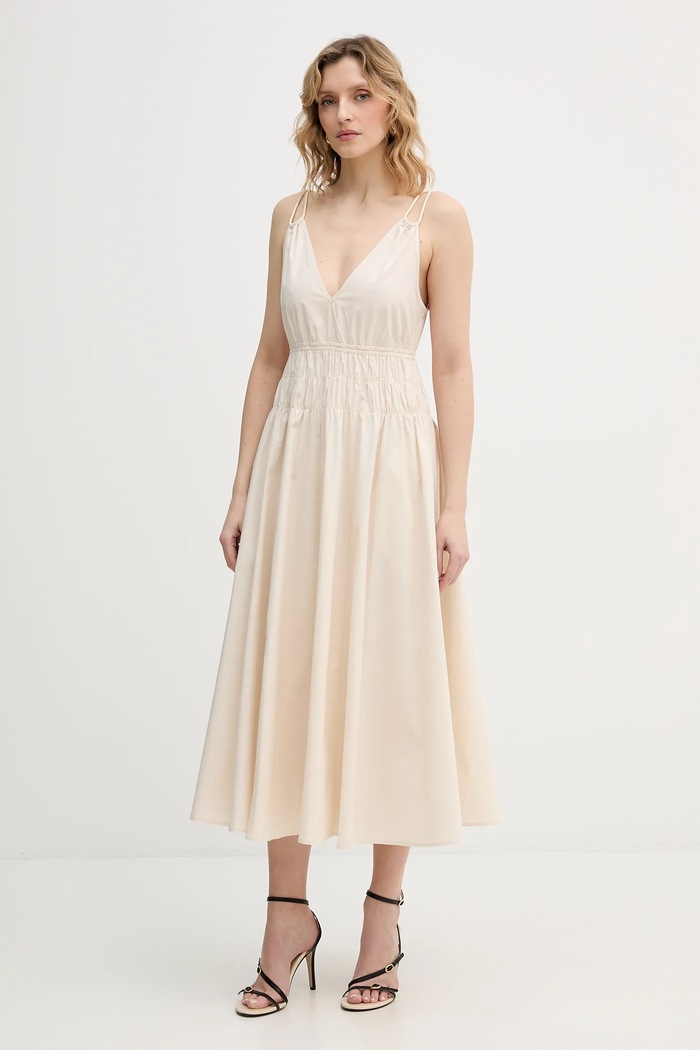 Pinko ruha vállas bézs 106524.A35Q
