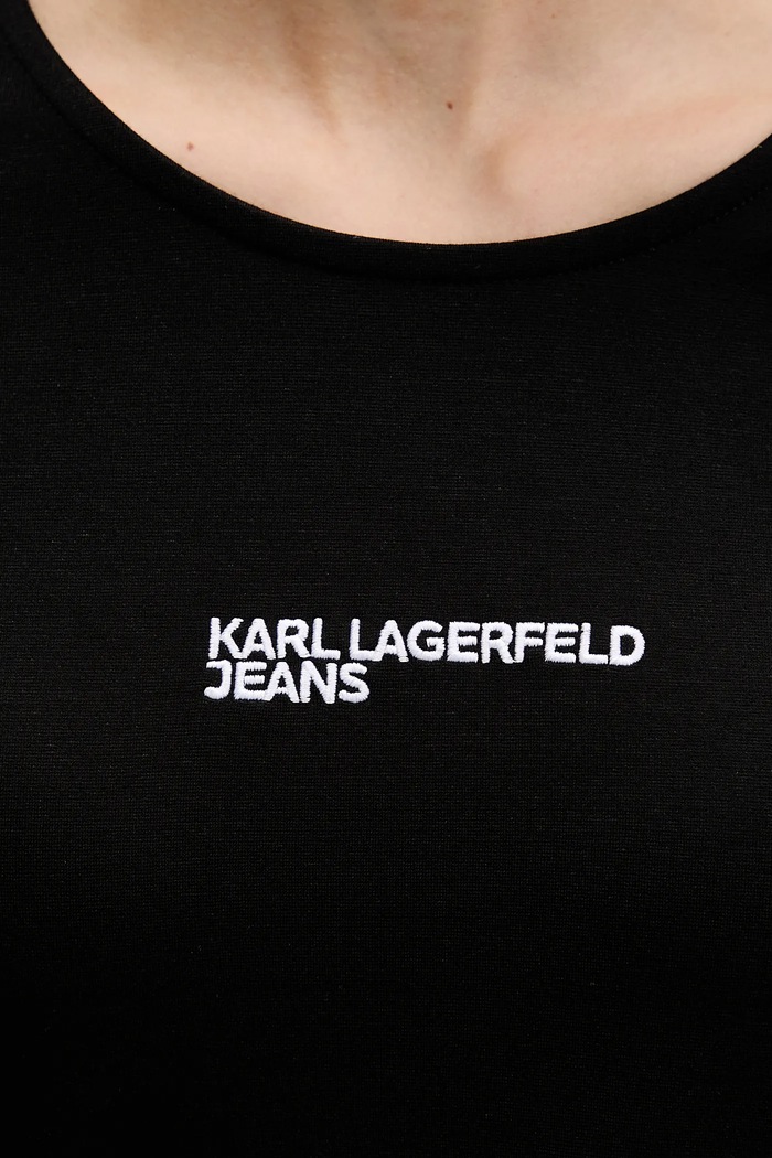 Karl Lagerfeld Jeans ruha B1W13044 fekete