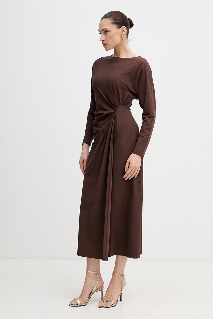Obleka Pedro del Hierro 6193138 rjava SS26