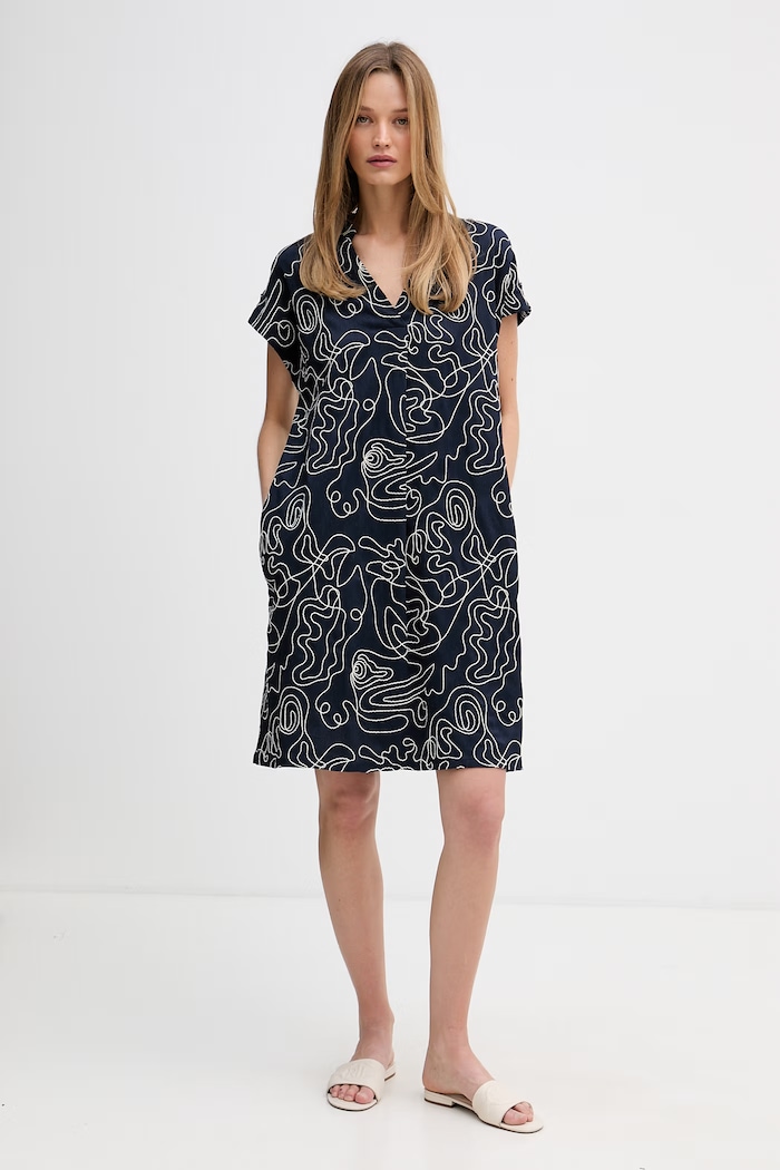 Joseph Ribkoff Rochie bleumarin 262170