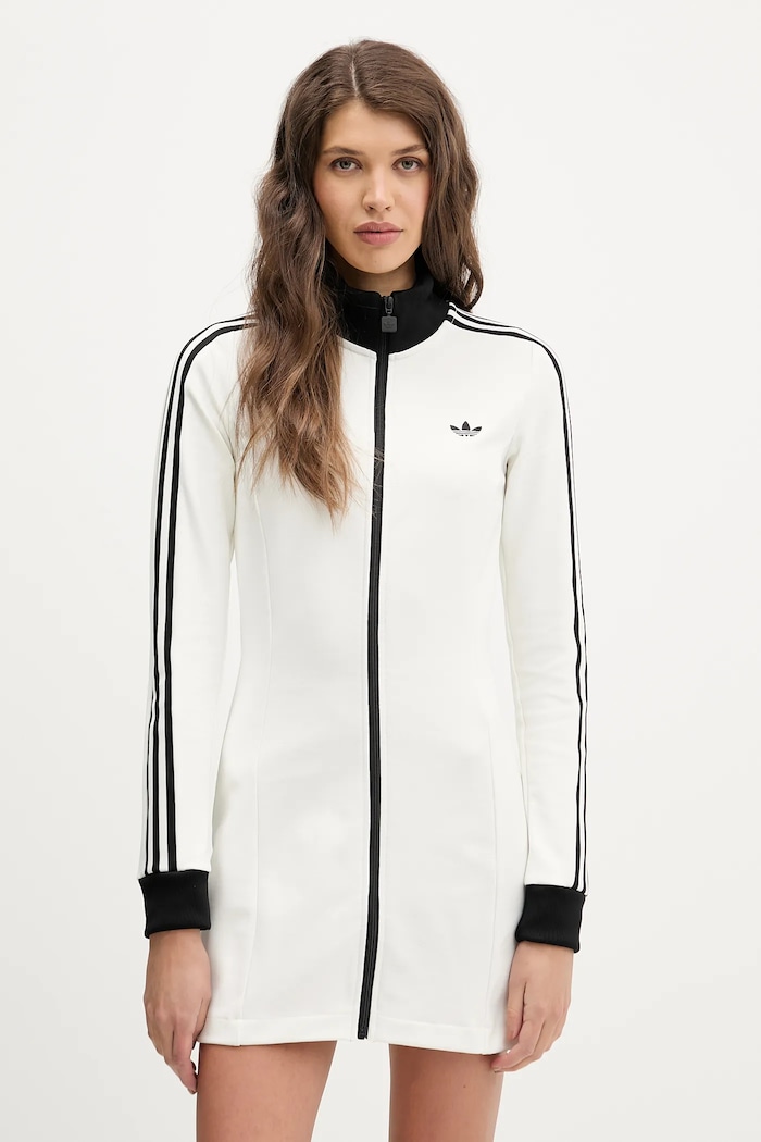Рокля adidas Originals еластичен бежов KD3771