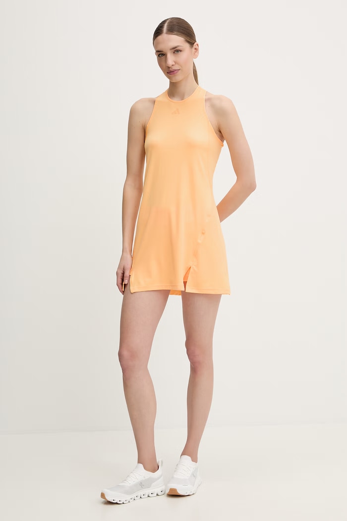adidas Performance sukienka sportowa KF0974 pomarańczowy SS26