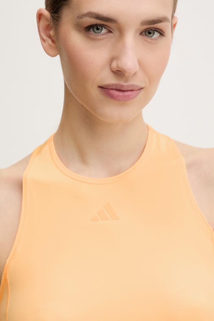 adidas Performance sukienka sportowa pomarańczowy KF0974