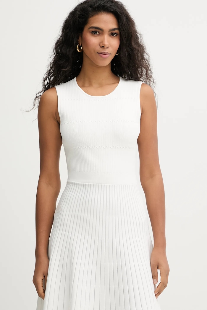 Φόρεμα Herve Leger Cassia μπεζ DMC8548625
