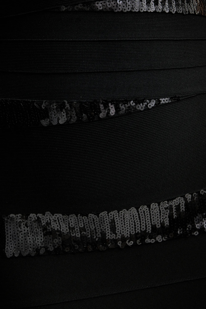 Φόρεμα Herve Leger Chiara SEQ8550509 μαύρο