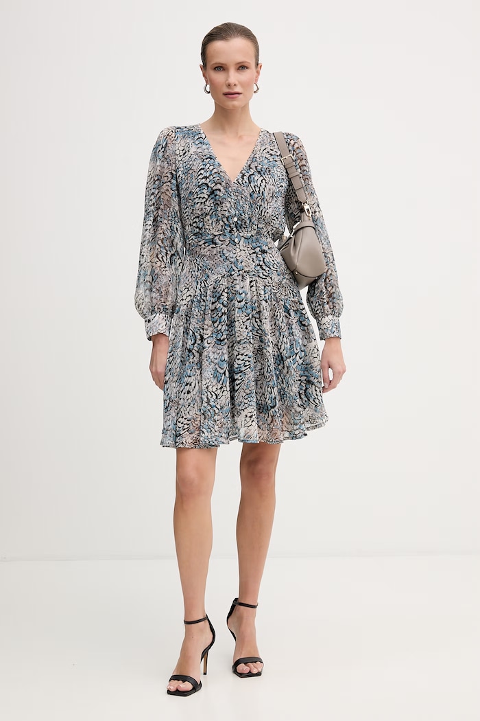 Morgan rochie RESKY.F albastru SS26