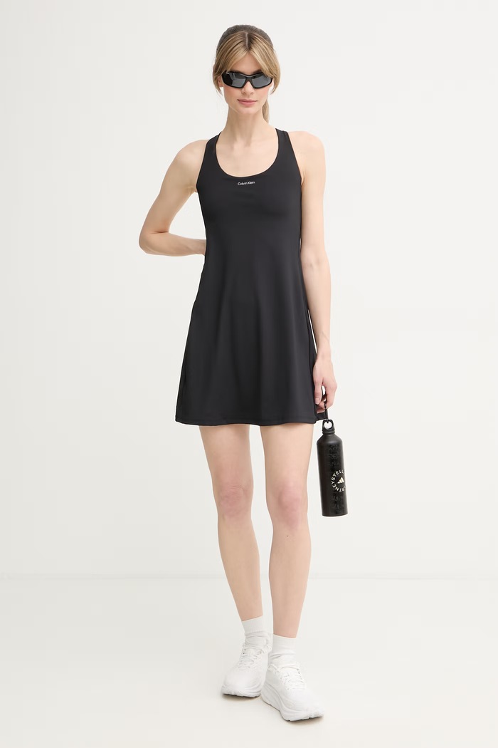 Calvin Klein Performance sukienka sportowa LVGWS6D903 czarny SS26