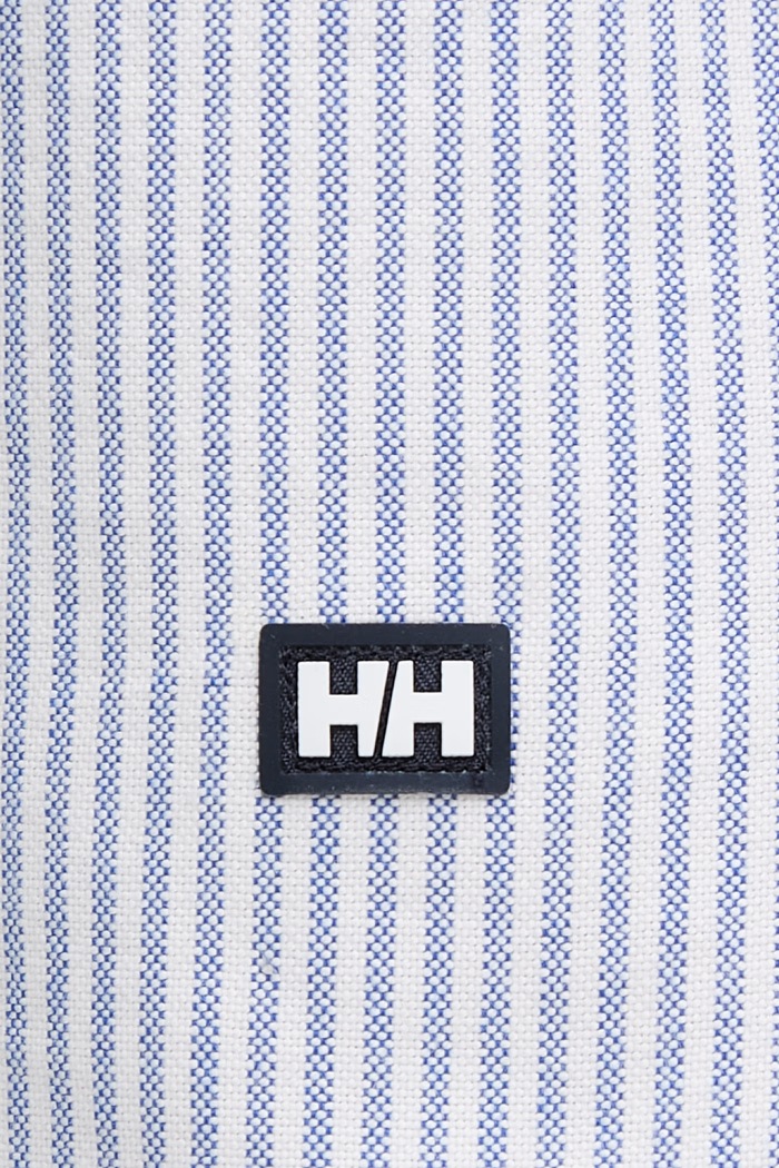 Helly Hansen košeľové šaty bavlnené SORRENTO 54566 modrá