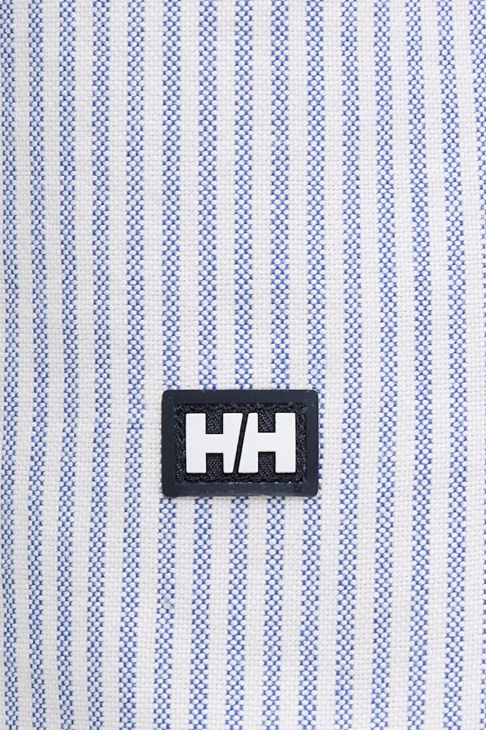Helly Hansen košeľové šaty bavlnené SORRENTO 54566 modrá