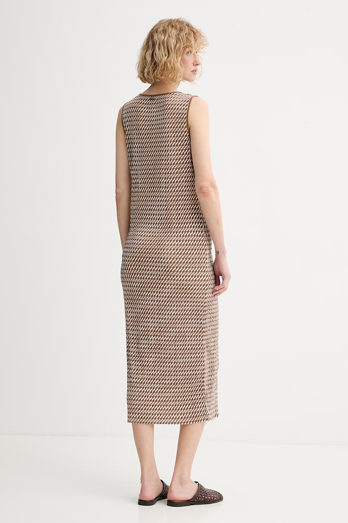 Oblečenie Calvin Klein letné šaty LV044F231G hnedá