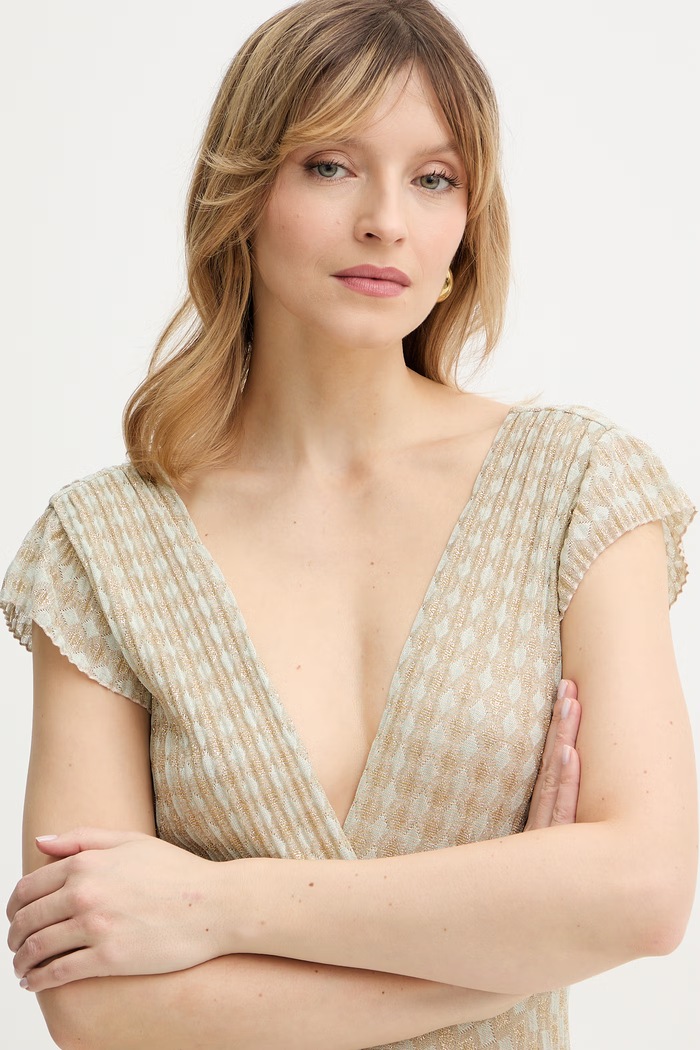 Forte Forte sukienka złoty 14598.my.dress