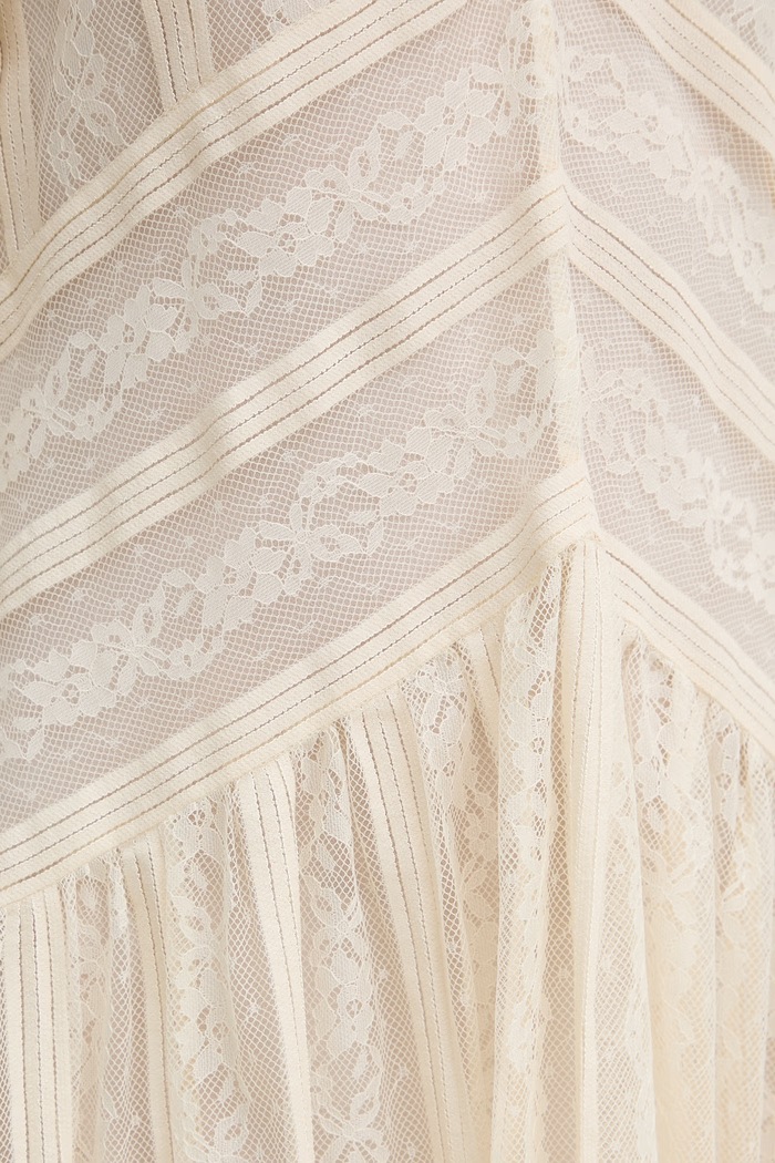 Twinset sukienka koronkowa 261TP2543 beżowy