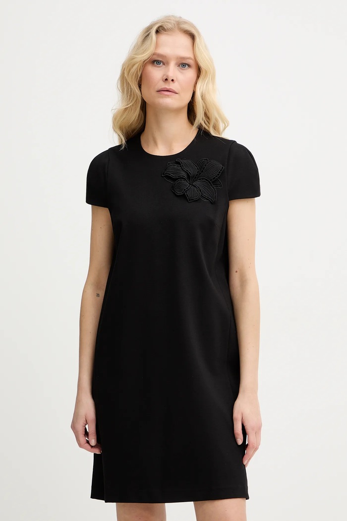Twinset rochie mini negru 261TP2050