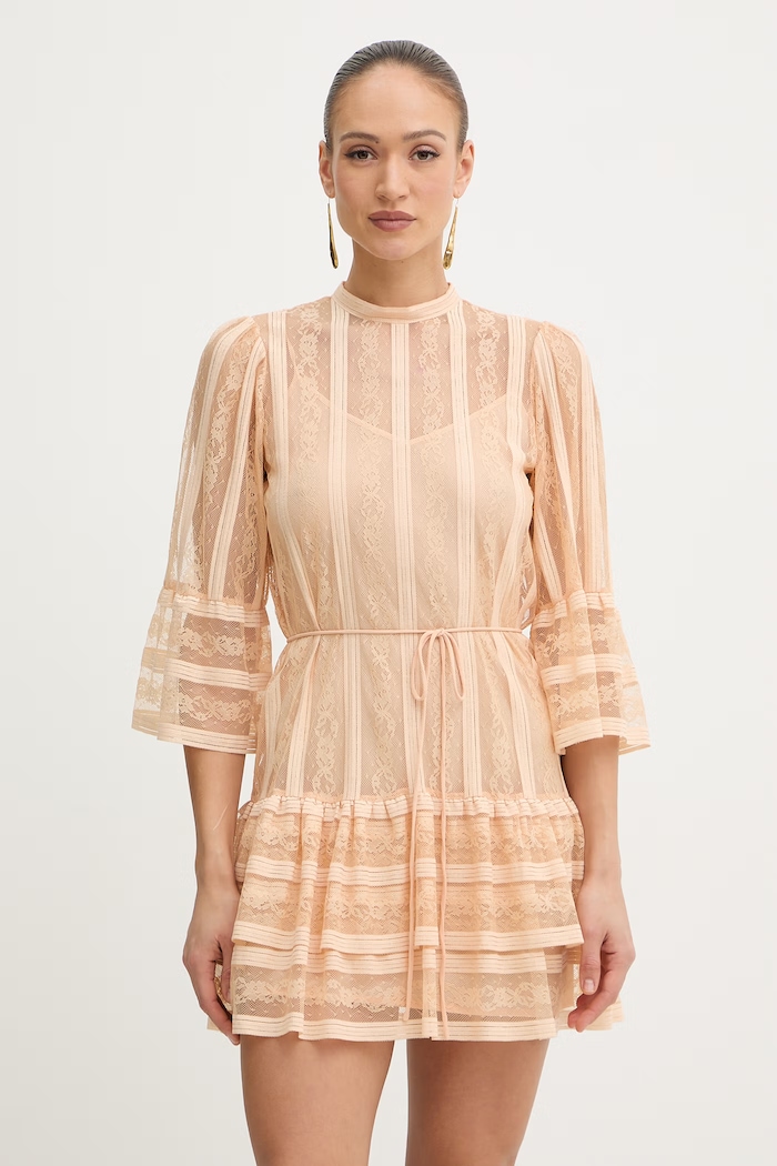 Twinset šaty babydoll oranžová 261TP2544