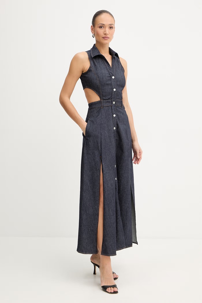 Twinset vestito di jeans 261AP2363 blu navy SS26