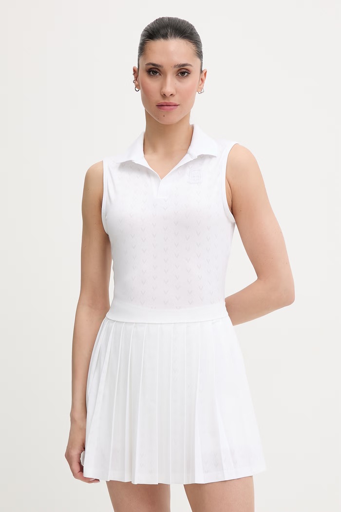 Lacoste sukienka biały EF0230