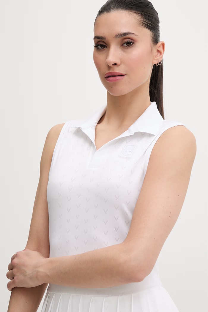 Lacoste sukienka biały EF0230