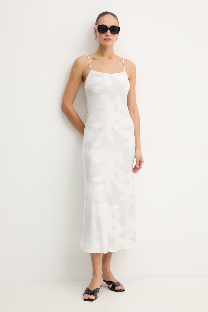 Trussardi rochie 7502A001826N alb SS26