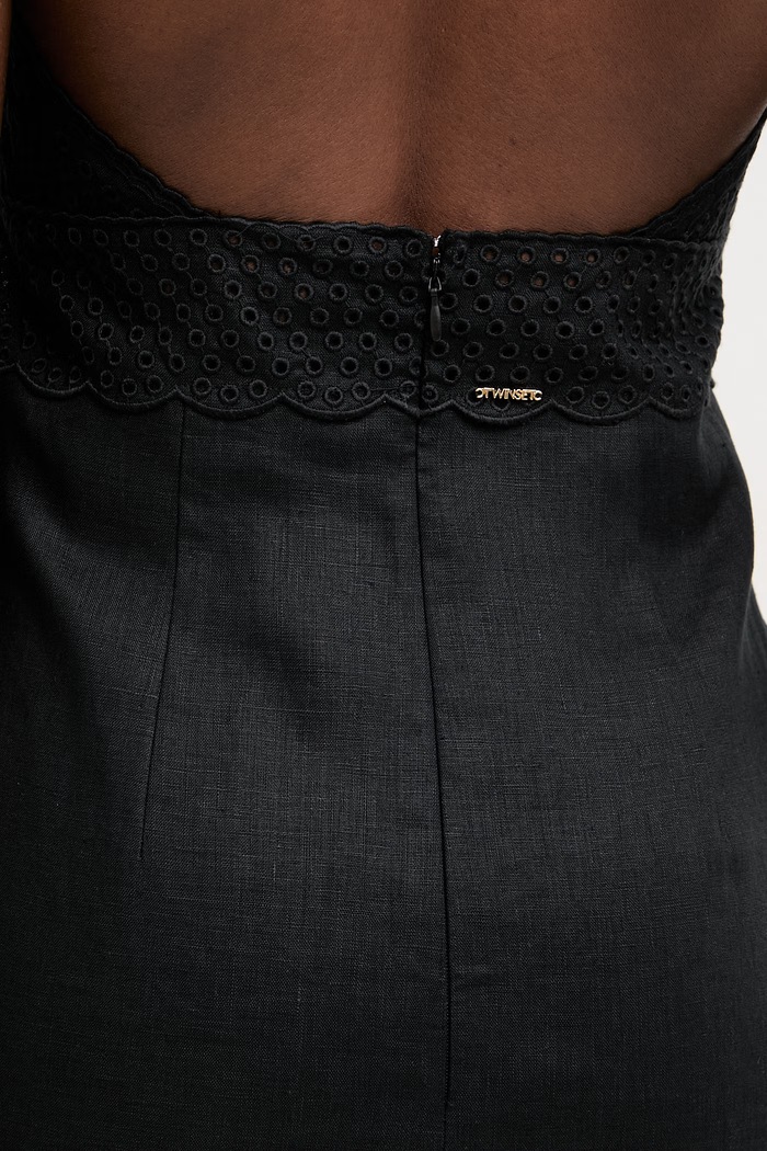Twinset letné šaty ľanové 261TT2390