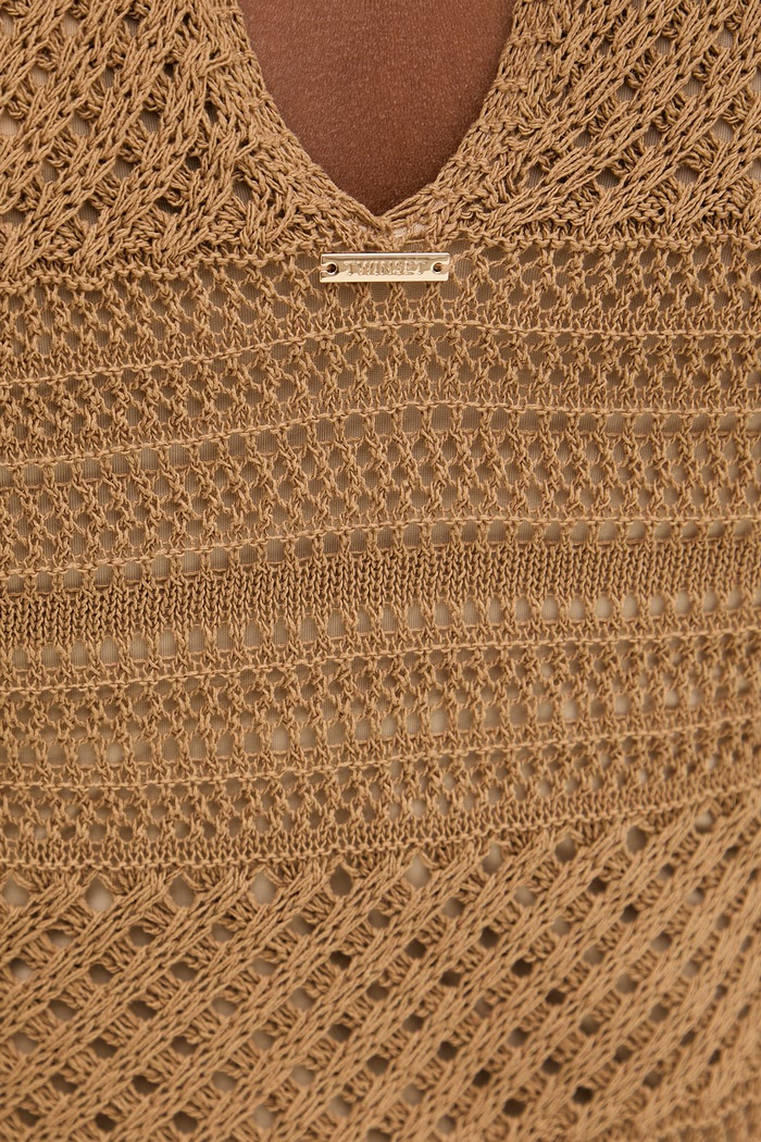Twinset šaty s prímesou ľanu 261TT3170