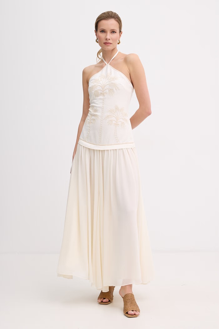 Twinset šaty 261LM2MDD béžová SS26