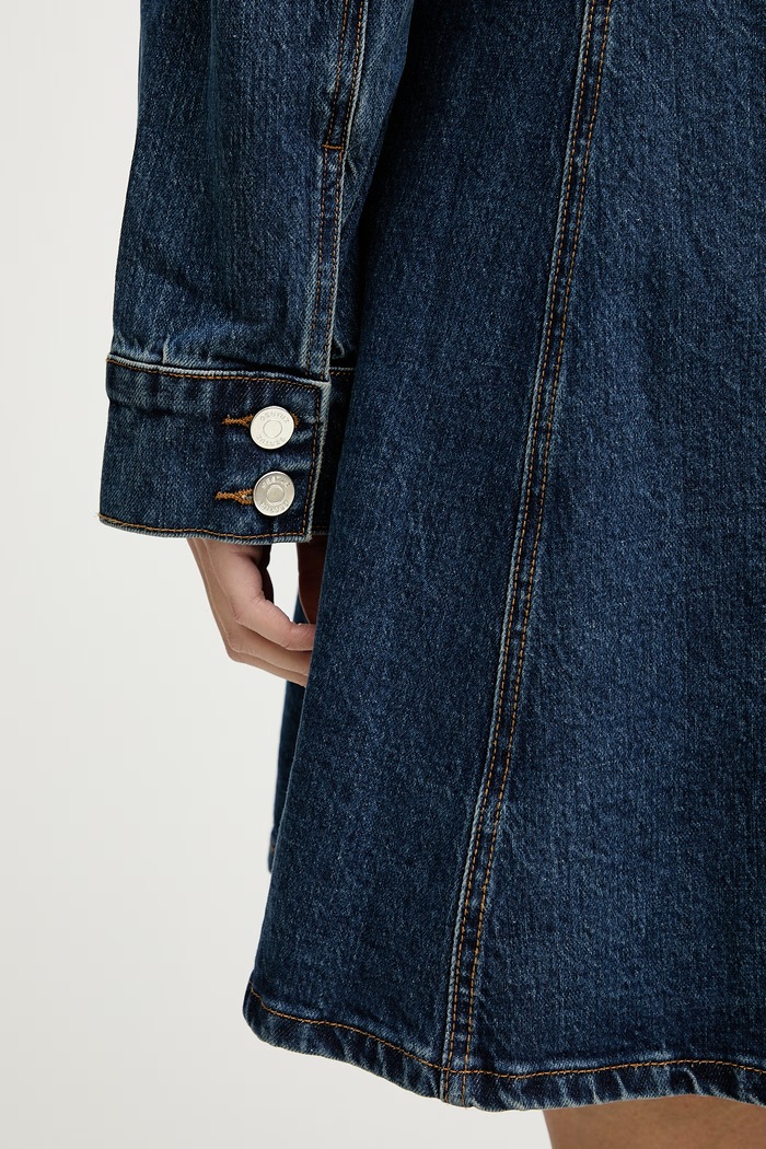 Gestuz rochie de denim 10911019